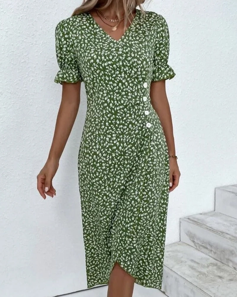 Zya® | Elegantes Frühlingskleid mit Blumenmuster