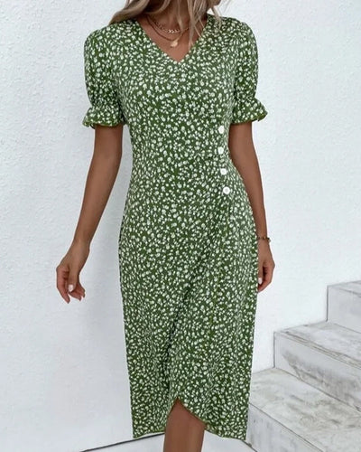 Zya® | Elegantes Frühlingskleid mit Blumenmuster