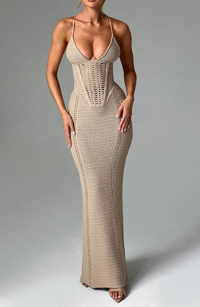 Hazelly | Luxuriöse Maxi-Kleid