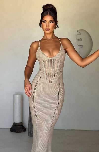 Hazelly | Luxuriöse Maxi-Kleid