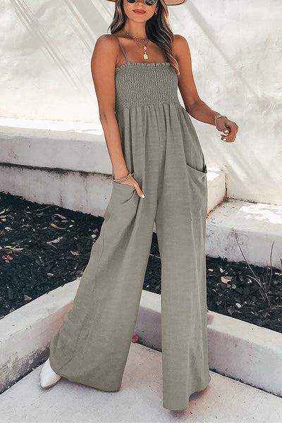 Victoria® | Einfarbiger, lässiger Overall aus Gaze