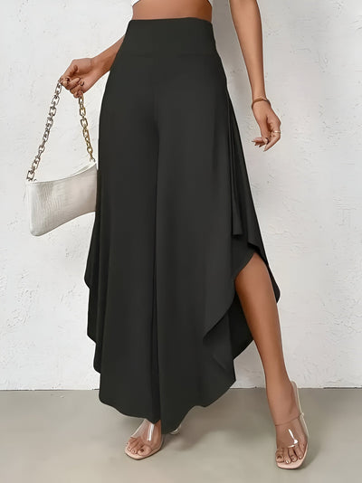 Paula | Asymmetrische Hose mit weitem Schnitt
