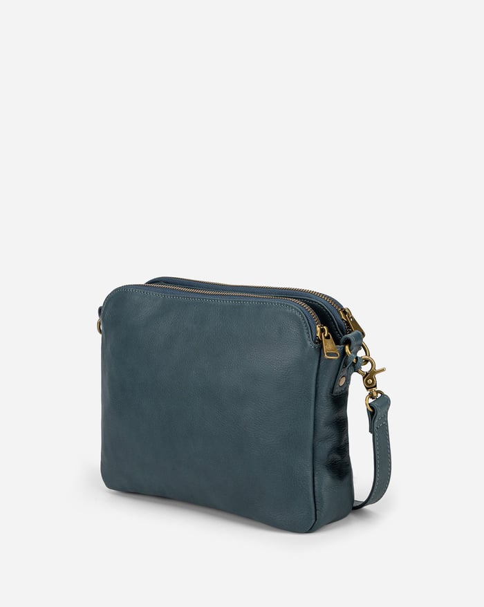 Schultertasche aus weichem Kunstleder | Kompakt & Vielseitig | Zeitlose Eleganz