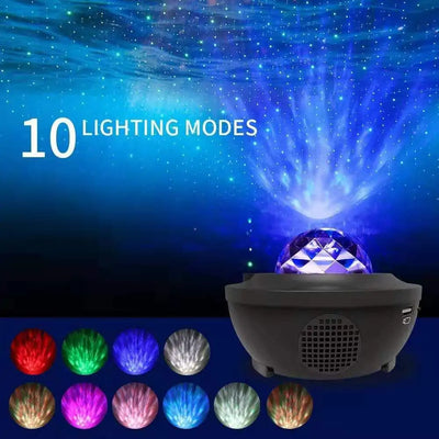 Galaxy-LED-Lautsprecher-Projektor-Licht