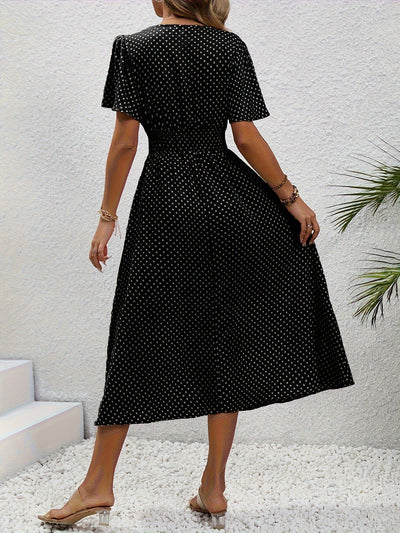 Gepunktetes Sommerkleid | Luftig & Feminin | Perfekt für sonnige Tage