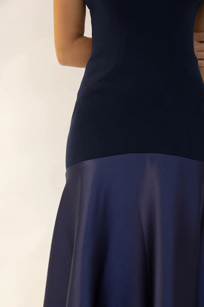 Sophia® | Elegantes, trägerloses, ausgestelltes langes Kleid