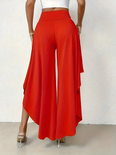 Paula | Asymmetrische Hose mit weitem Schnitt