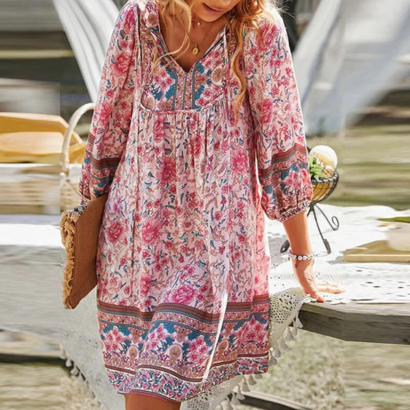 Elvia® | Elegantes Kleid im Boho-Stil