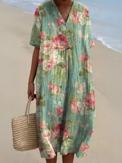 Treva® | Kleid Kleid mit Blumendruck