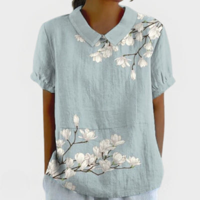 Ruth® | Elegante Blumenbluse für Damen