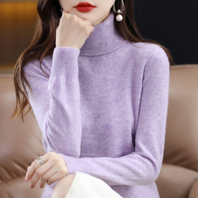 Ella | Luxuriöser Kaschmir Rollkragenpullover für Damen
