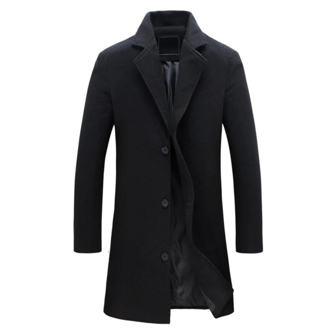 Modischer Langer Trenchcoat für Herren