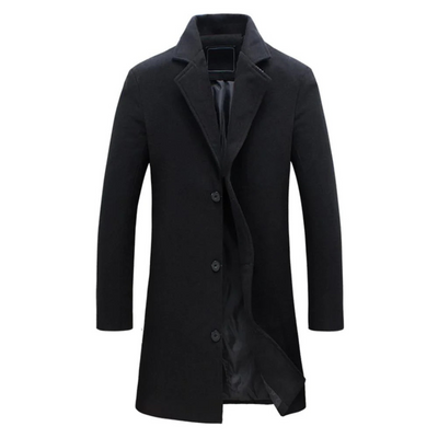 Modischer Langer Trenchcoat für Herren