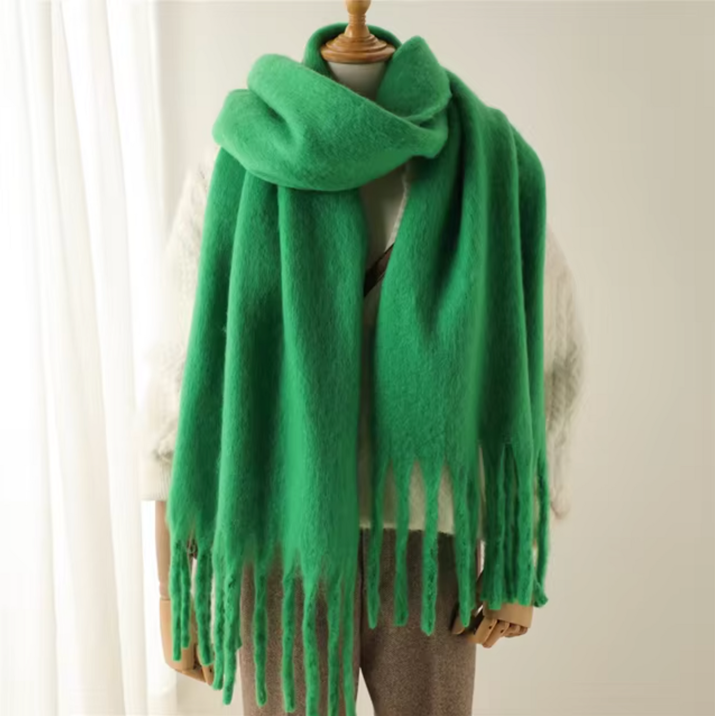 Lilie | Kaschmir-Winter-Schal für Damen