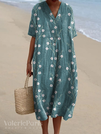 Treva® | Kleid Kleid mit Blumendruck
