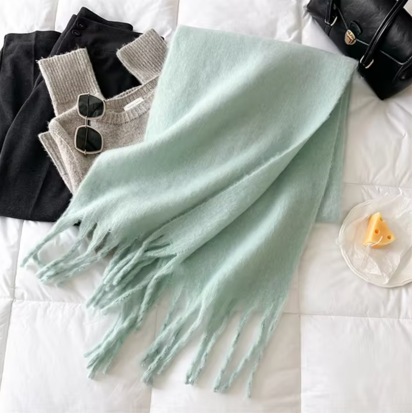 Lilie | Kaschmir-Winter-Schal für Damen