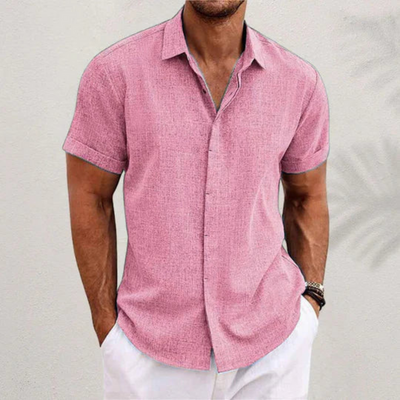 Herren Klassisches Button-up Hemd | Sommerlich Elegant