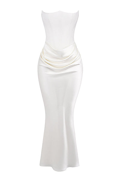Elegantes trägerloses Korsettkleid für Damen