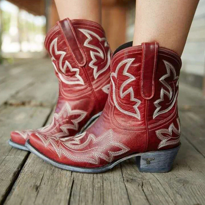 Damen Stilvolle Cowboystiefel | Westernstiefel für Elegante Looks