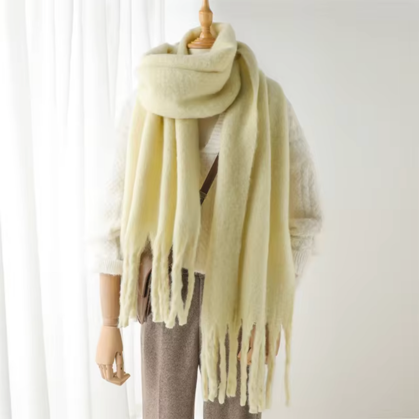 Lilie | Kaschmir-Winter-Schal für Damen