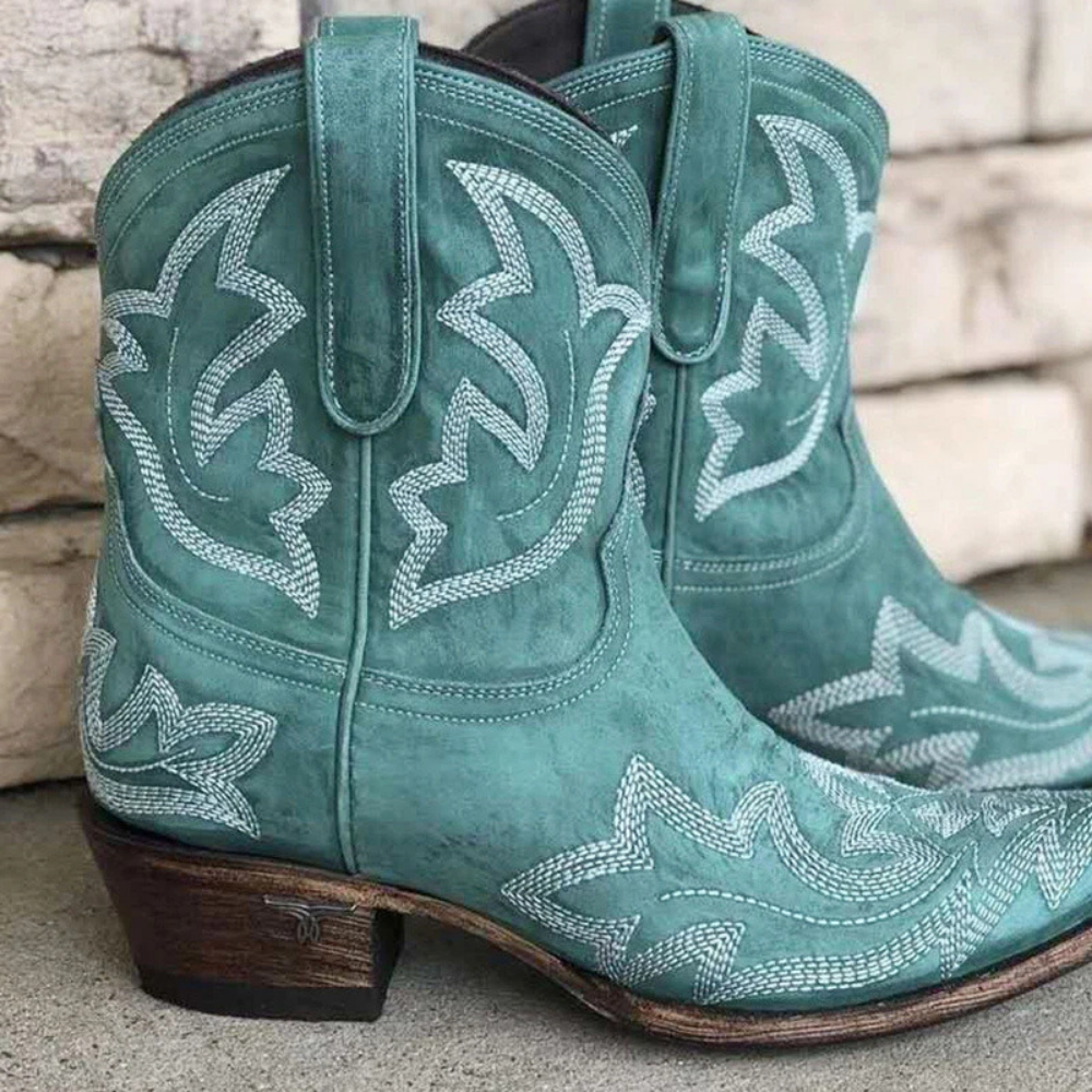 Damen Stilvolle Cowboystiefel | Westernstiefel für Elegante Looks