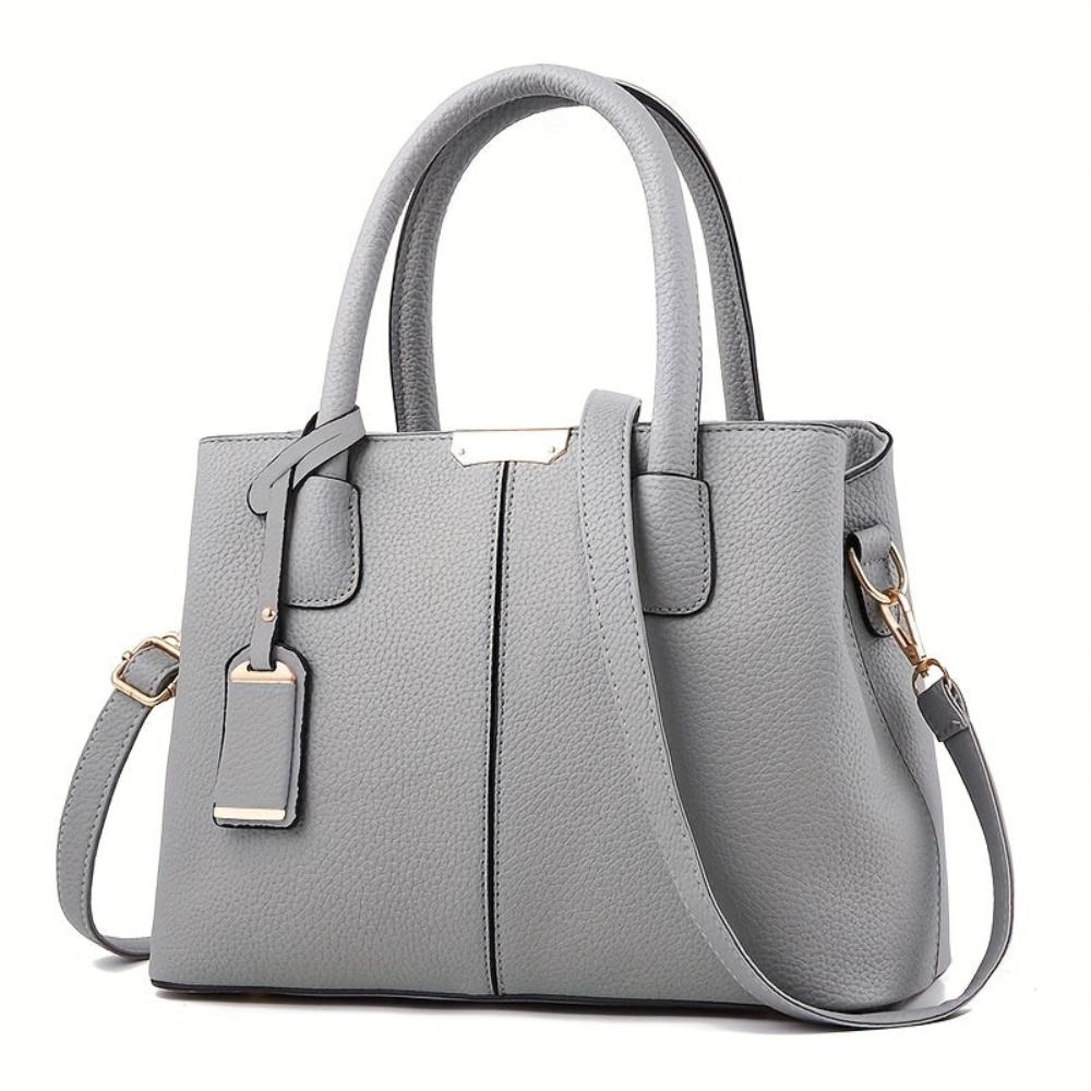 Elegante Handtasche | Strukturiertes Kunstleder | Vielseitiges Design