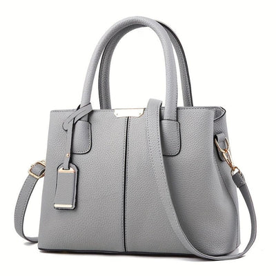 Elegante Handtasche | Strukturiertes Kunstleder | Vielseitiges Design