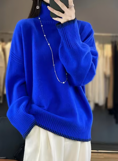 Elina | Rollkragen-Pullover