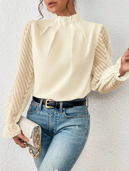 Beate | Elegante Langarmbluse für Frauen