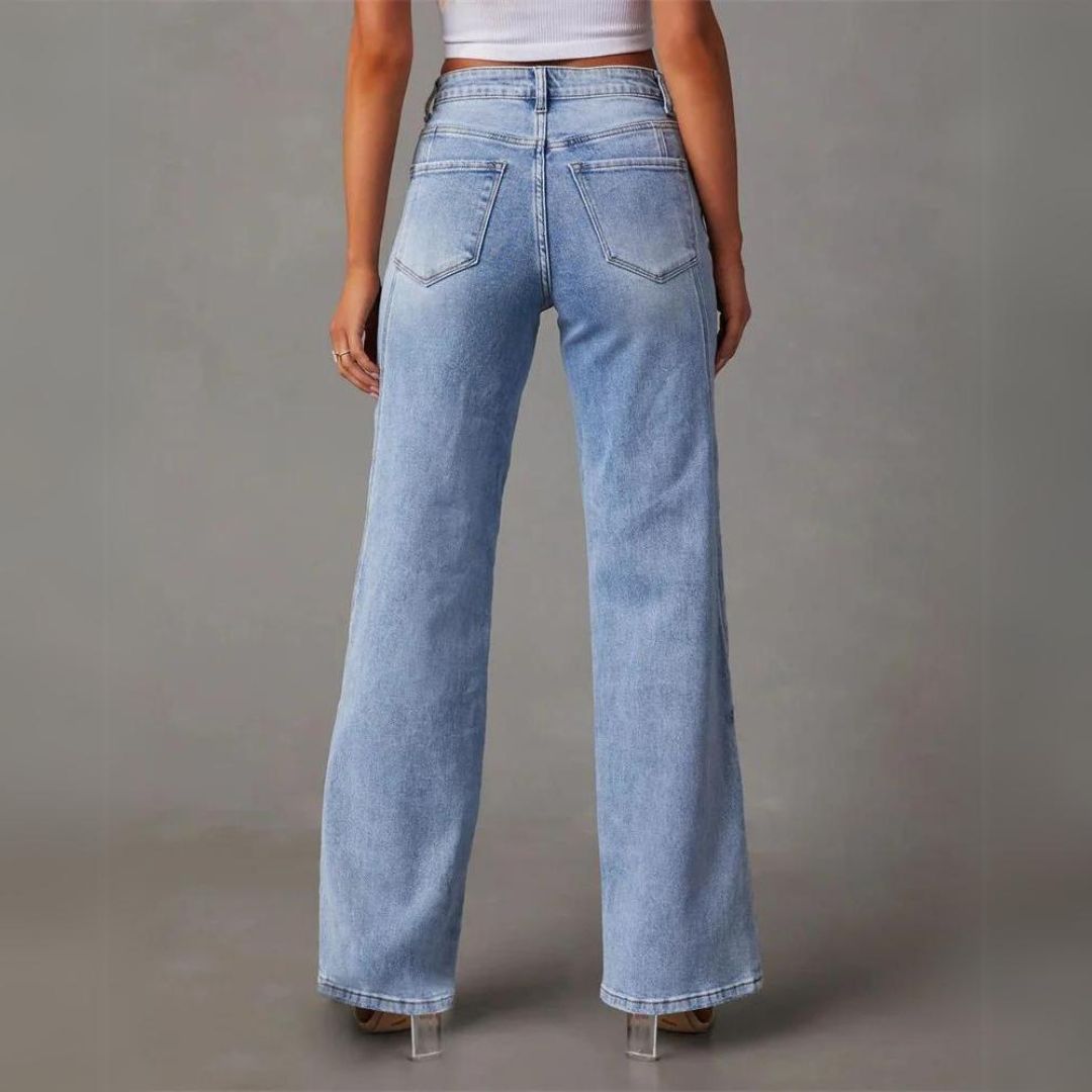 Toni® | Elegante Schlagjeans