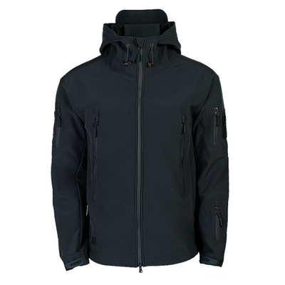 Herren Funktionsjacke mit Kapuze | Outdoor Reißverschluss