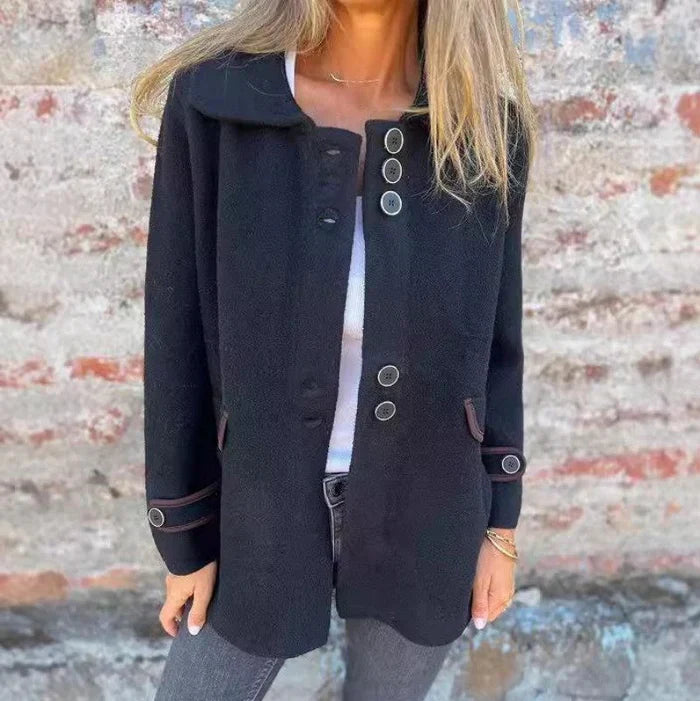 Elegante Jacke mit Knopfleiste | Stilvolle Details | Vielseitiger Look