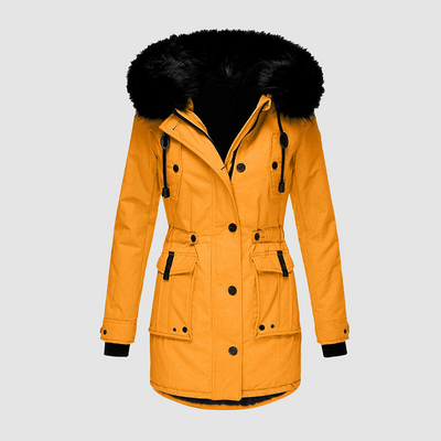 Stylischer Kapuzenmantel für Damen