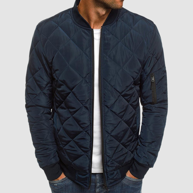 Herren Steppjacke Übergangsjacke | Leicht Gesteppt Klassisch