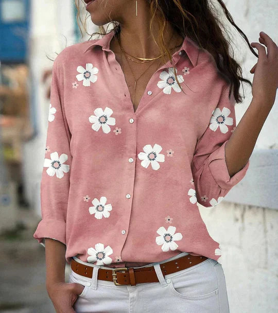 Lena | Bluse mit Blumenmuster