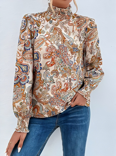 Alina | Elegantes Langarm-Top