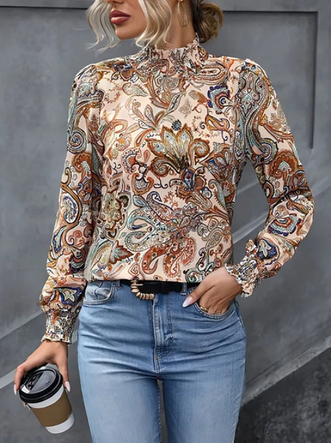 Emma | Elegante Langarmtop für Damen