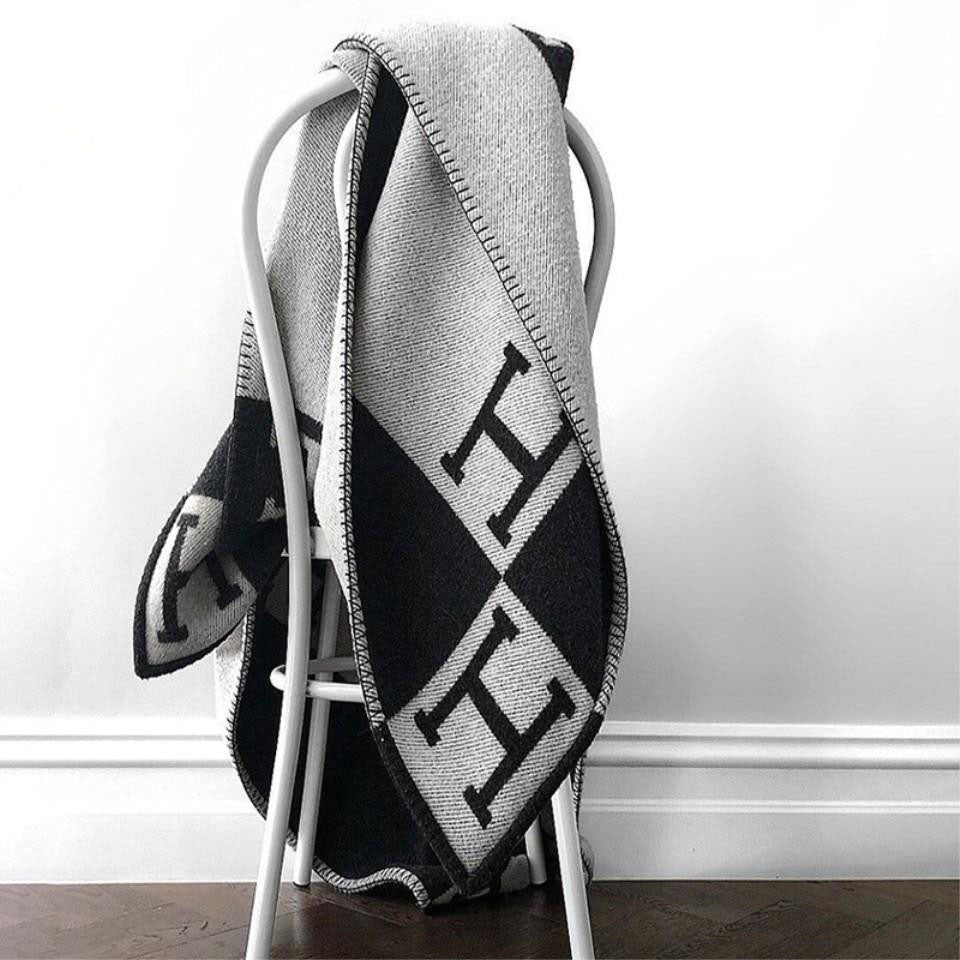 Sarah | Elegante Wol-Kaschmir-Decke