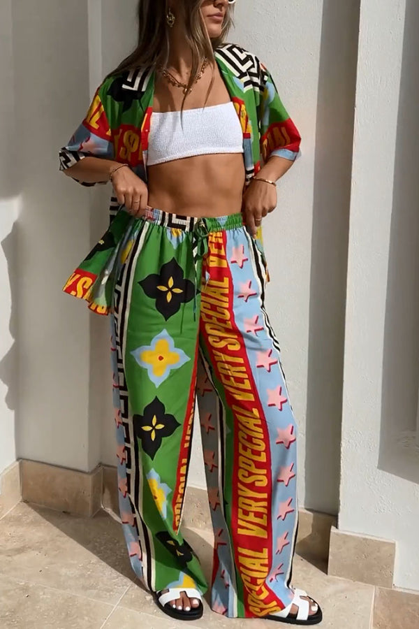 Jessica® | Zweiteiliges Set mit Kontrastdruck