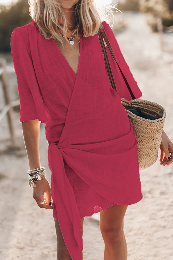 Sage® | Lässiges, elegantes Sommer-Wickelkleid