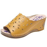Gelbe Schuhe