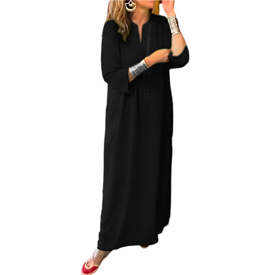 Lena - Damen Langes Freizeitkleid