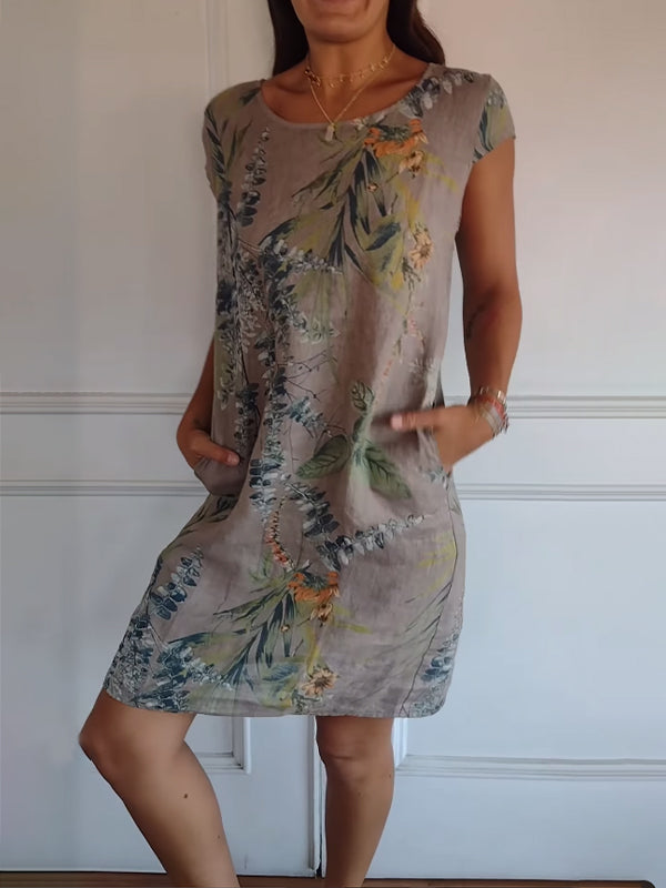Thekla - Cozy Rundhals-Kleid Damen