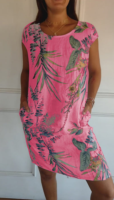 Thekla - Cozy Rundhals-Kleid Damen