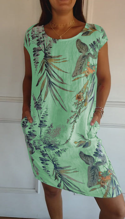 Thekla - Cozy Rundhals-Kleid Damen
