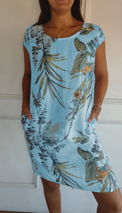 Thekla - Cozy Rundhals-Kleid Damen
