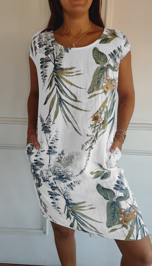 Thekla - Cozy Rundhals-Kleid Damen