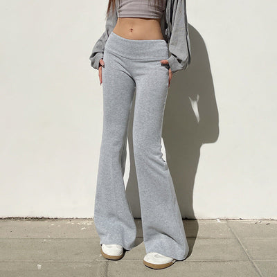 Marissa | Low Waist Soft Flare Hose