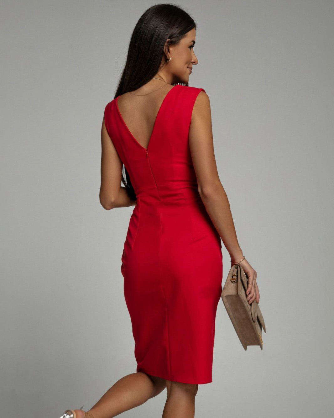 Tess® | Elegantes Kleid mit V-Ausschnitt