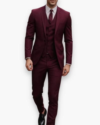 Herren Anzug 3-teilig Slim Fit | Klassisch & Elegant für Hochzeitsgäste